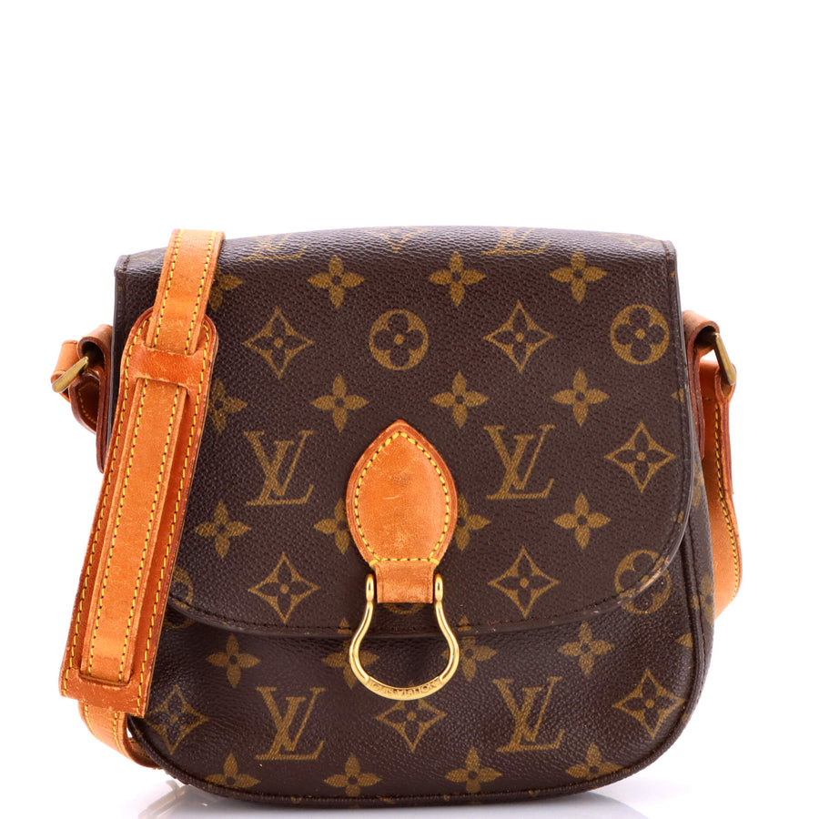 Louis Vuitton Saint Cloud Handbag Canvas