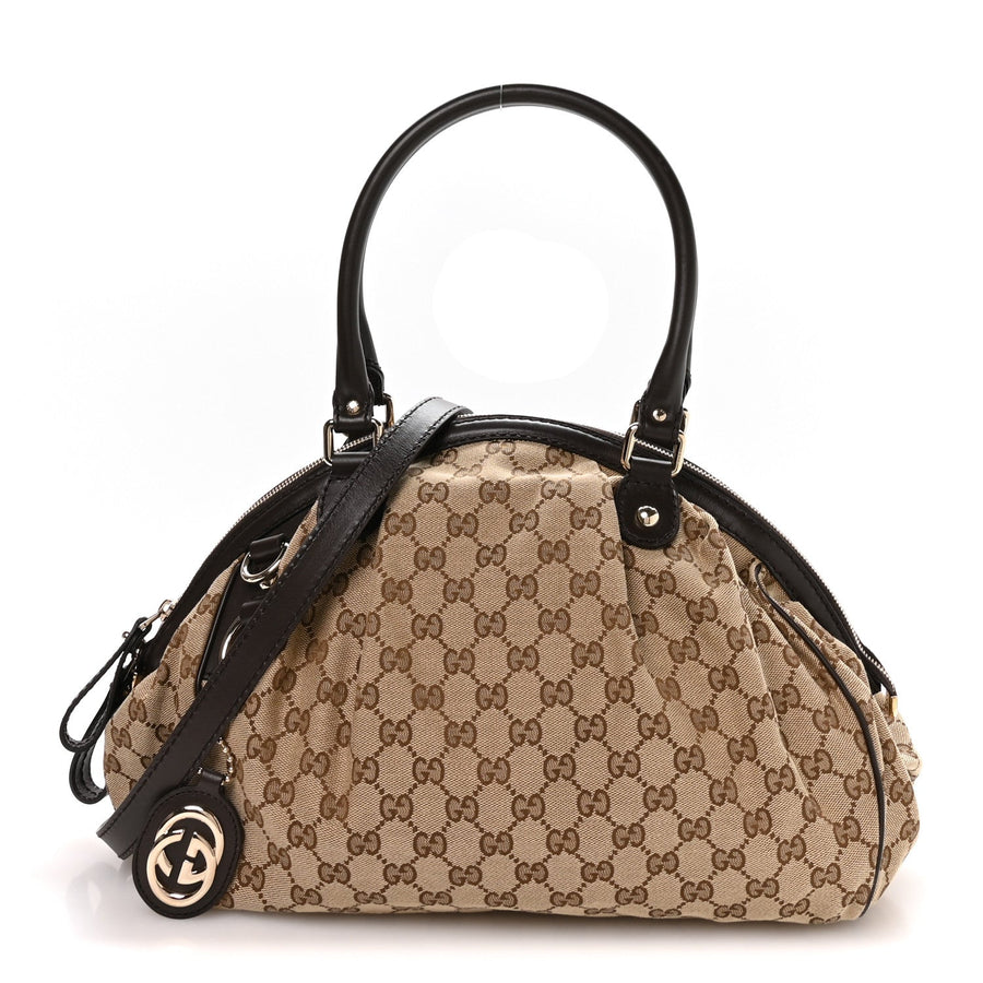 Gucci Medium Sukey Boston Bag Brown