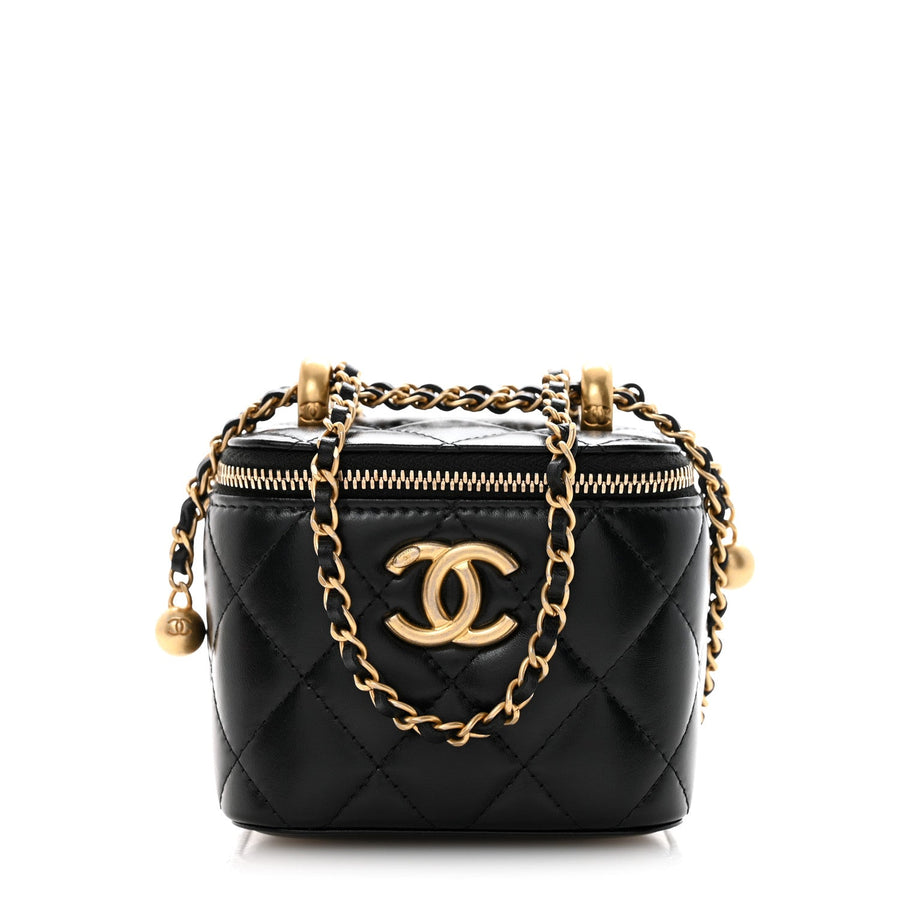 Chanel Calfskin Quilted Mini Perfect Fit
