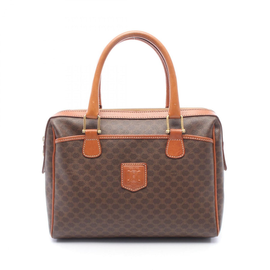 Celine Macadam Handbag Pvc Coated Canvas