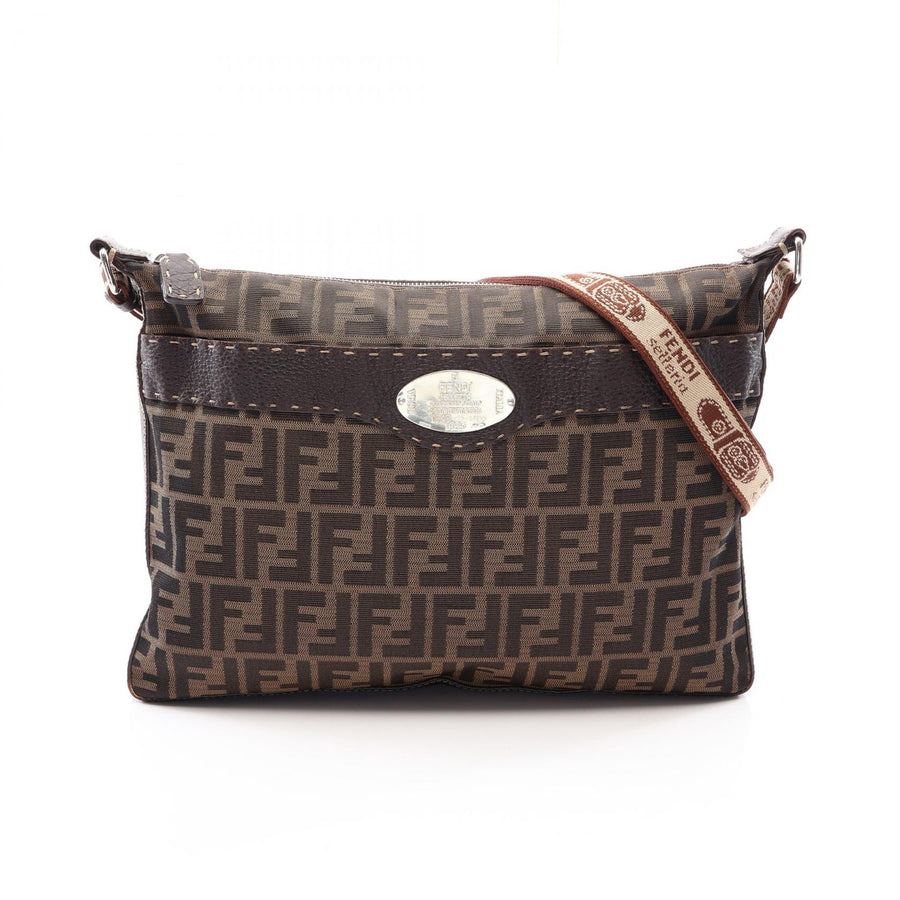Fendi Selleria Zucca Shoulder Crossbody