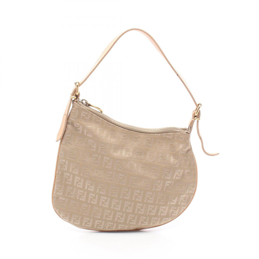 Fendi Zucchino Shoulder Bag Canvas