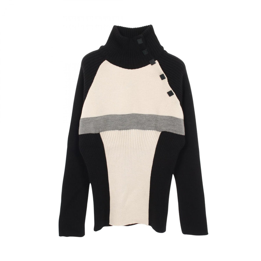 Chanel Sports Line Knitwear Wool Beige
