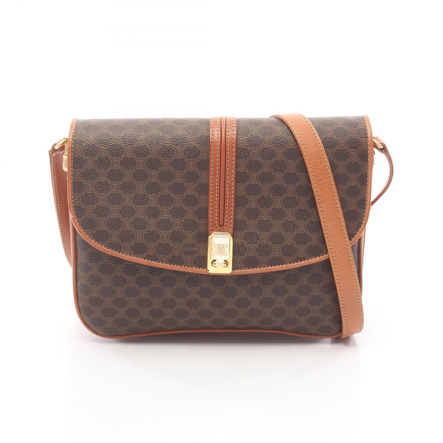 Celine Macadam Shoulder Bag Canvas