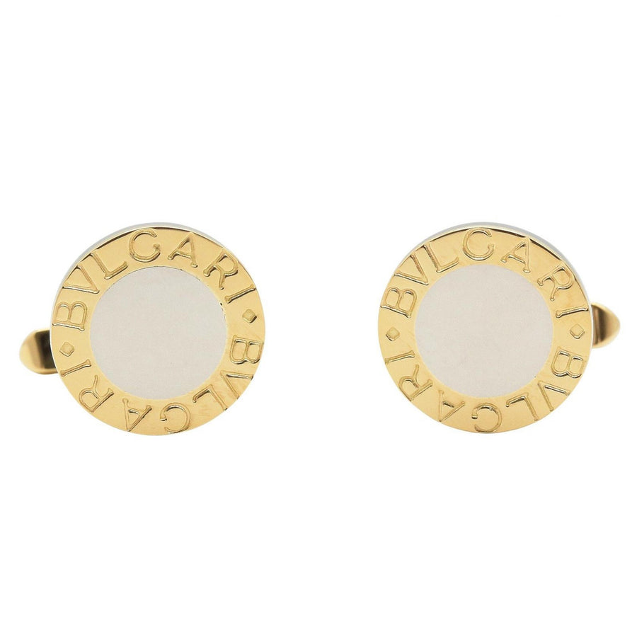 Bvlgari Cufflinks 18Kyg Yellow Gold