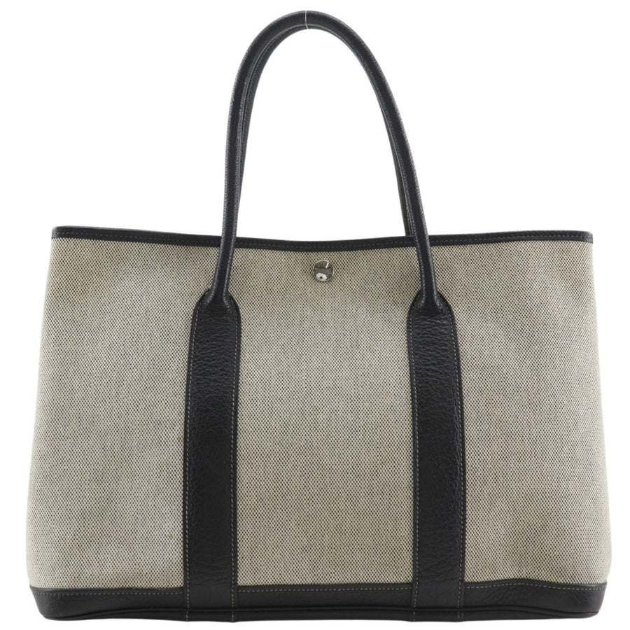 Hermes Garden Party Tote Toile And