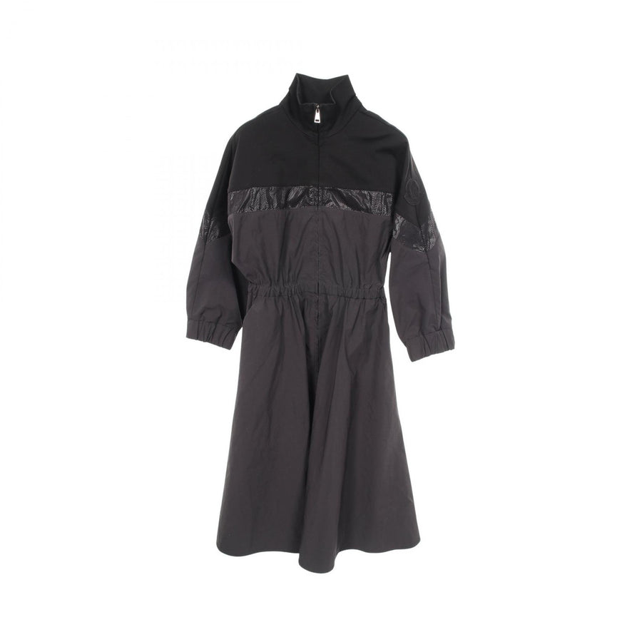 Moncler Abito Zip-Up Dress #38 Rayon