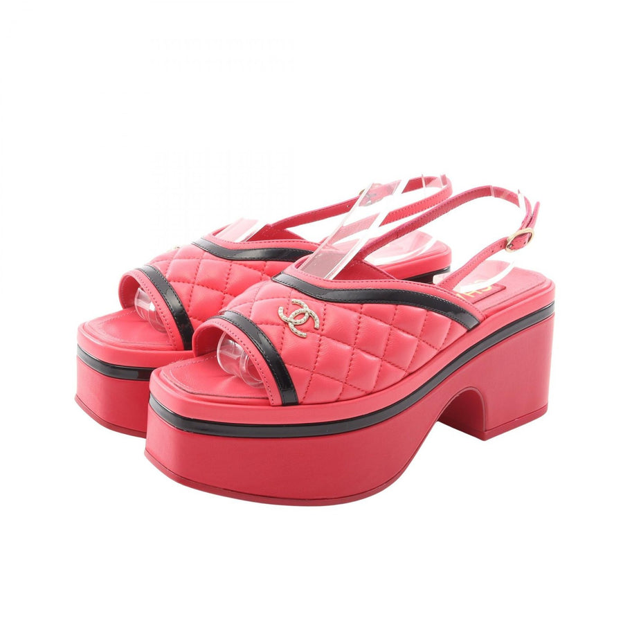Chanel Coco Mark Matelasse Platform