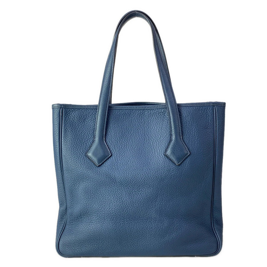 Hermes Victoria Cabas 32 Dark Navy