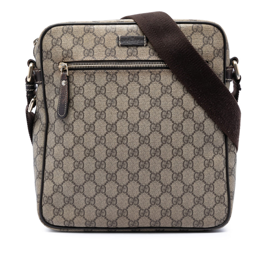 Gucci Gg Supreme Crossbody Pre-Loved Bag