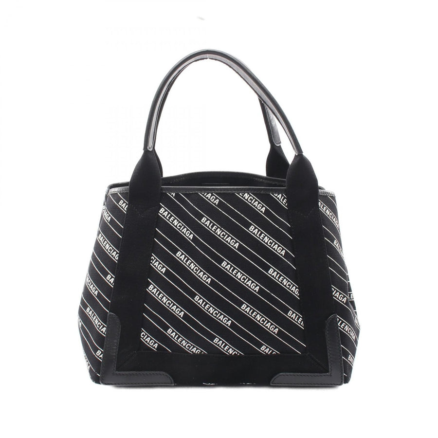 Balenciaga Navy Cabas S Tote Handbag