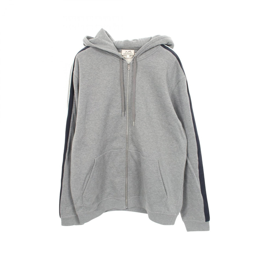 Hermes Side Line Hoodie #Xxl Cotton Gray