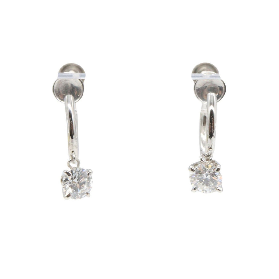 Jewelry Diamond Earring Platinum