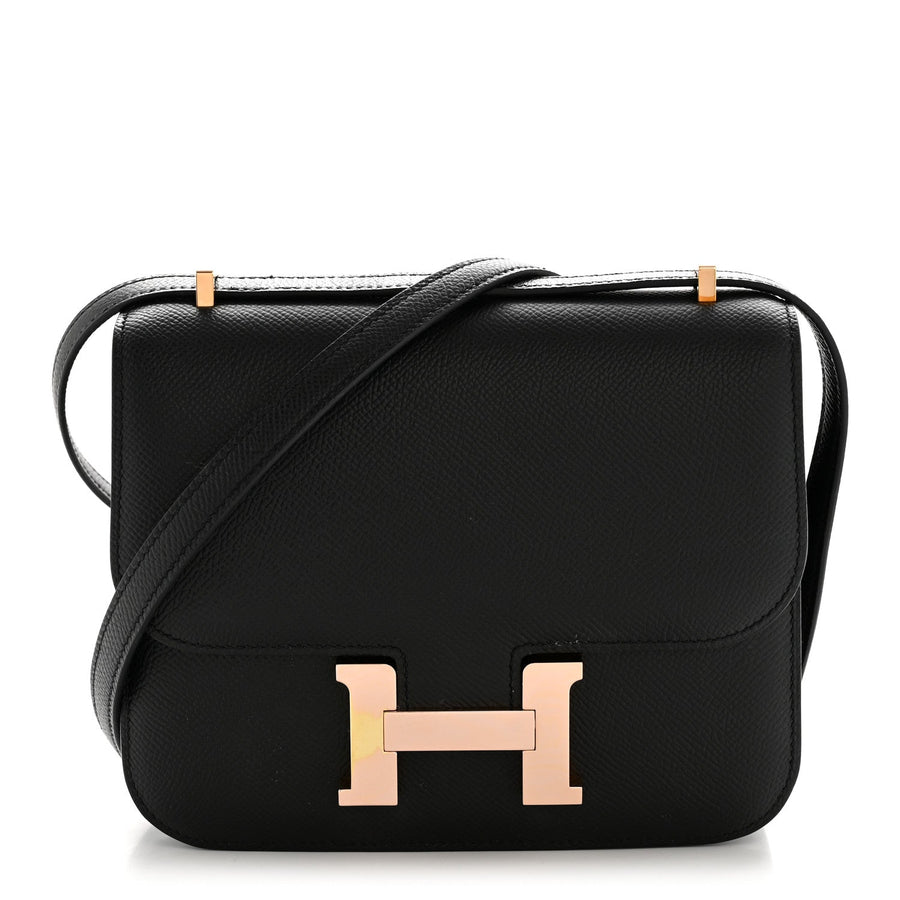 Hermes Epsom Constance 18 Black