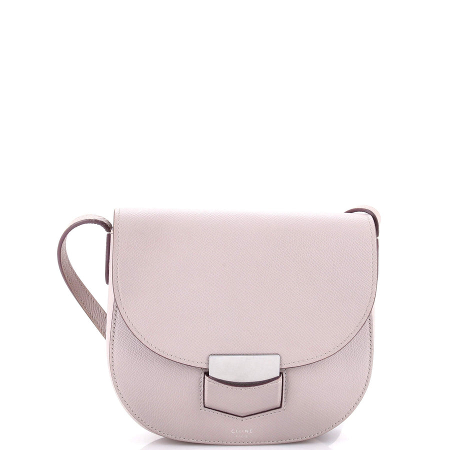Celine Trotteur Crossbody Bag Grainy