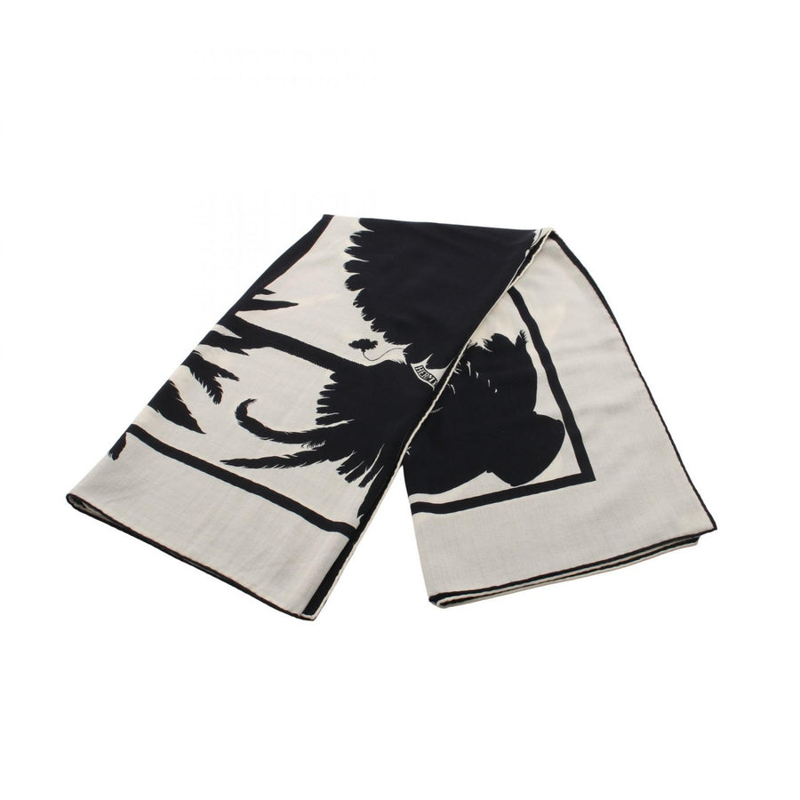 Hermes Brazil Tattoo Scarf Silk Cashmere