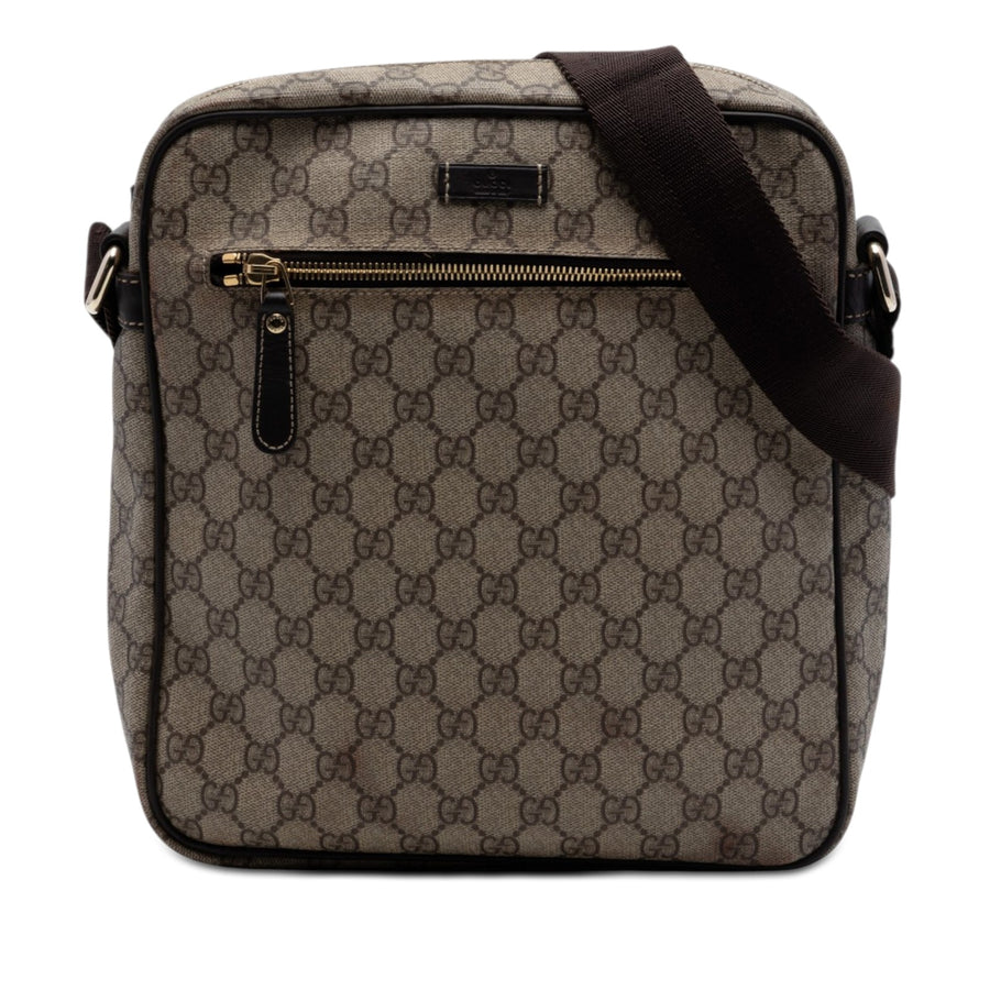 Gucci Gg Supreme Crossbody Pre-Loved Bag