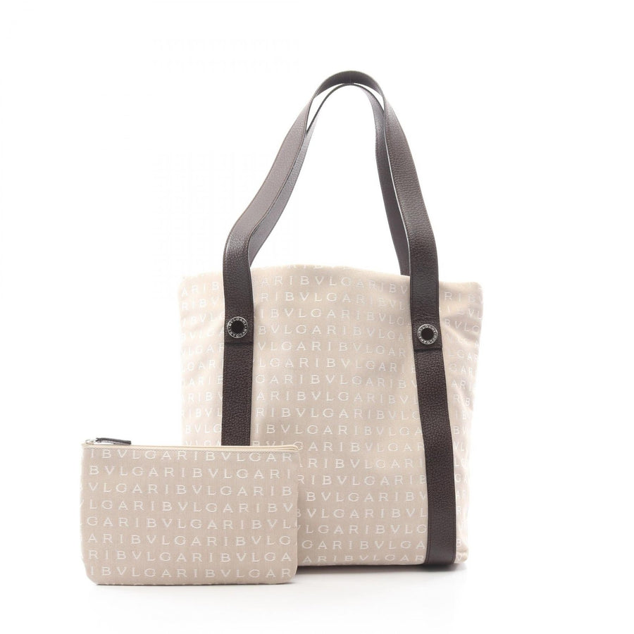 Bvlgari Logo Mania Shoulder Tote Bag