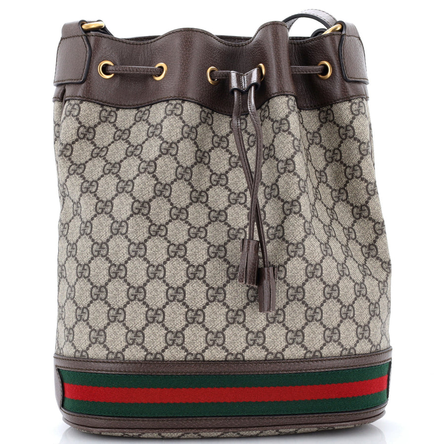 Gucci Ophidia Bucket Bag Gg Coated