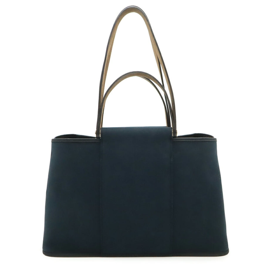 Hermes Cabag Elan Toile And Leather 39