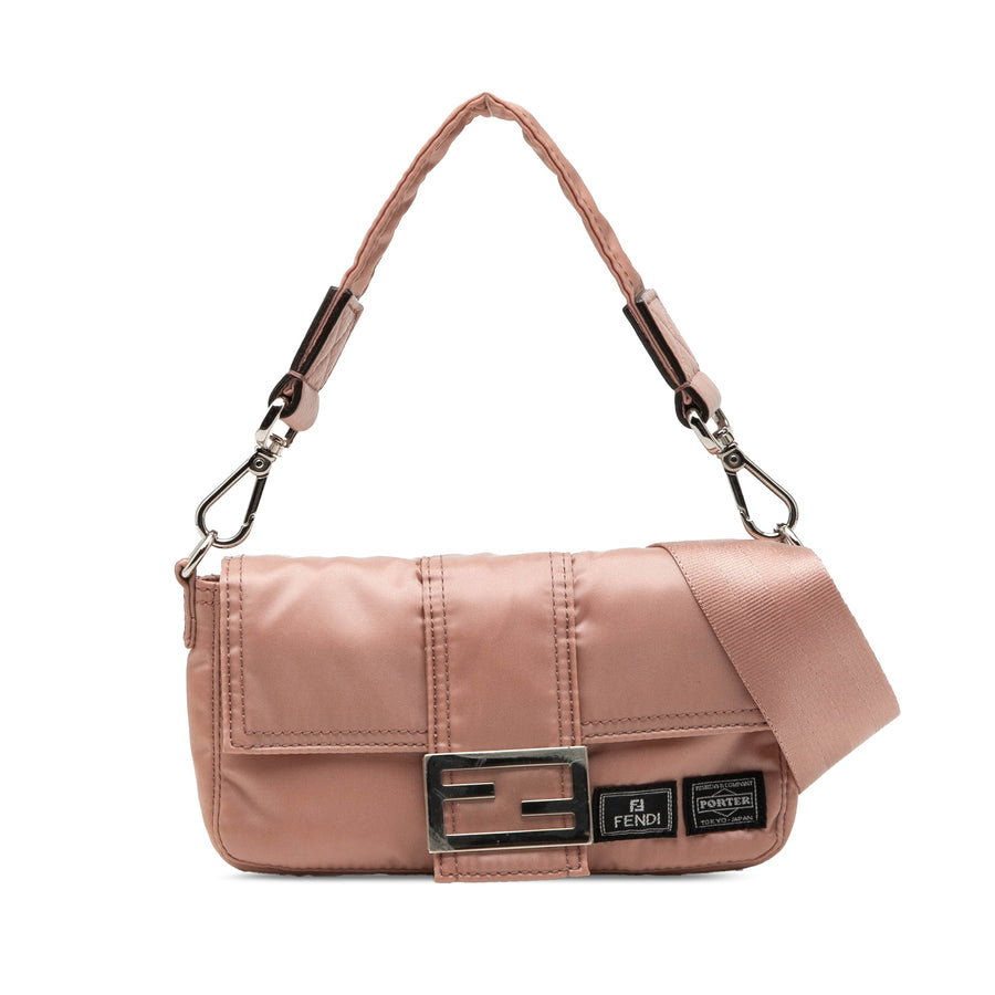Fendi Porter Baguette Bag Nylon Medium
