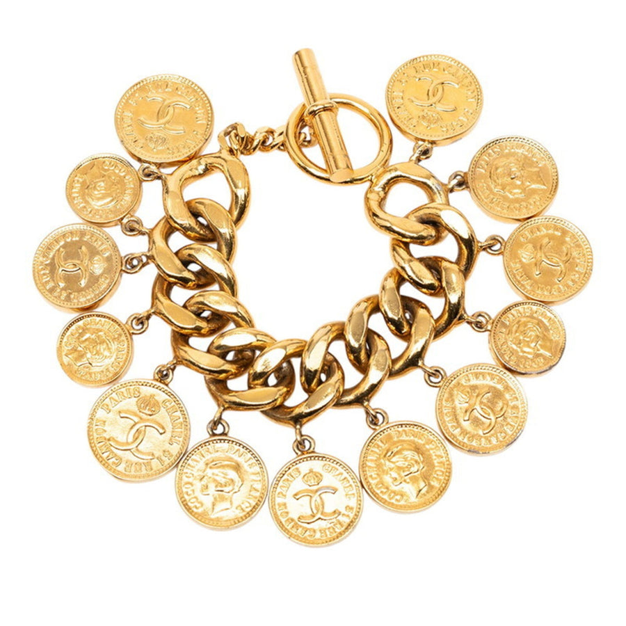 Chanel Vintage Cambon Coin Motif