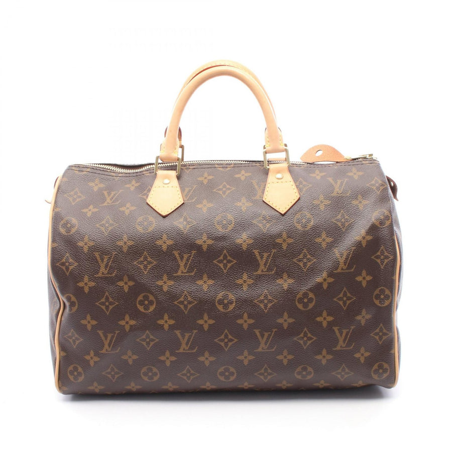 Louis Vuitton Speedy 35 Handbag Canvas