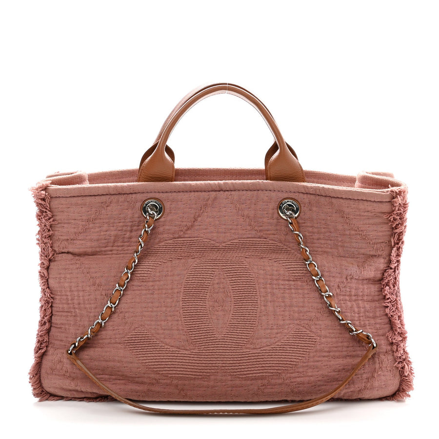 Chanel Canvas Large Double Face Shopping