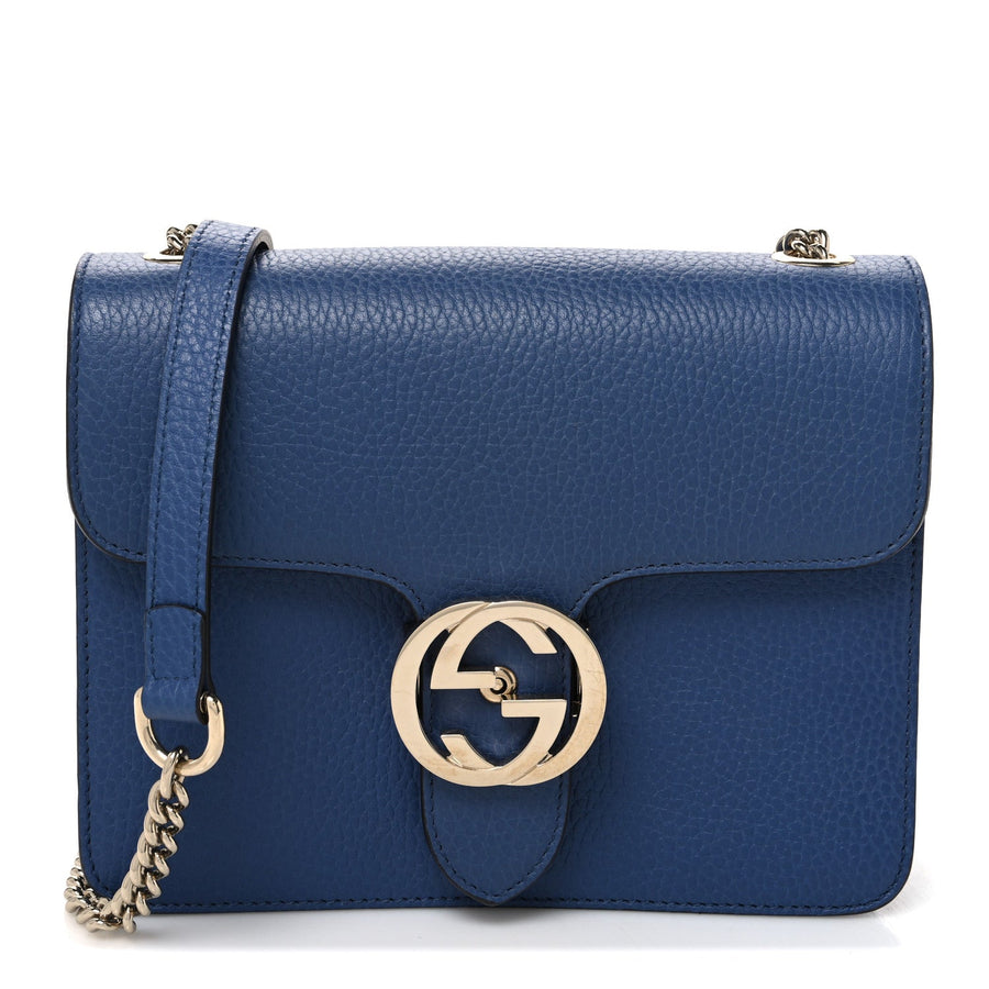 Gucci Dollar Calfskin Small Interlocking