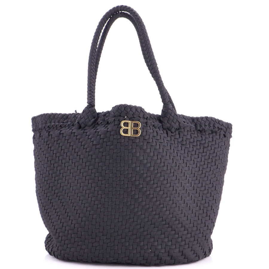 Balenciaga Shoelace Tote Woven Fabric
