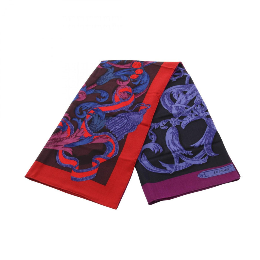 Hermes La Mors A Conetable Scarf Silk
