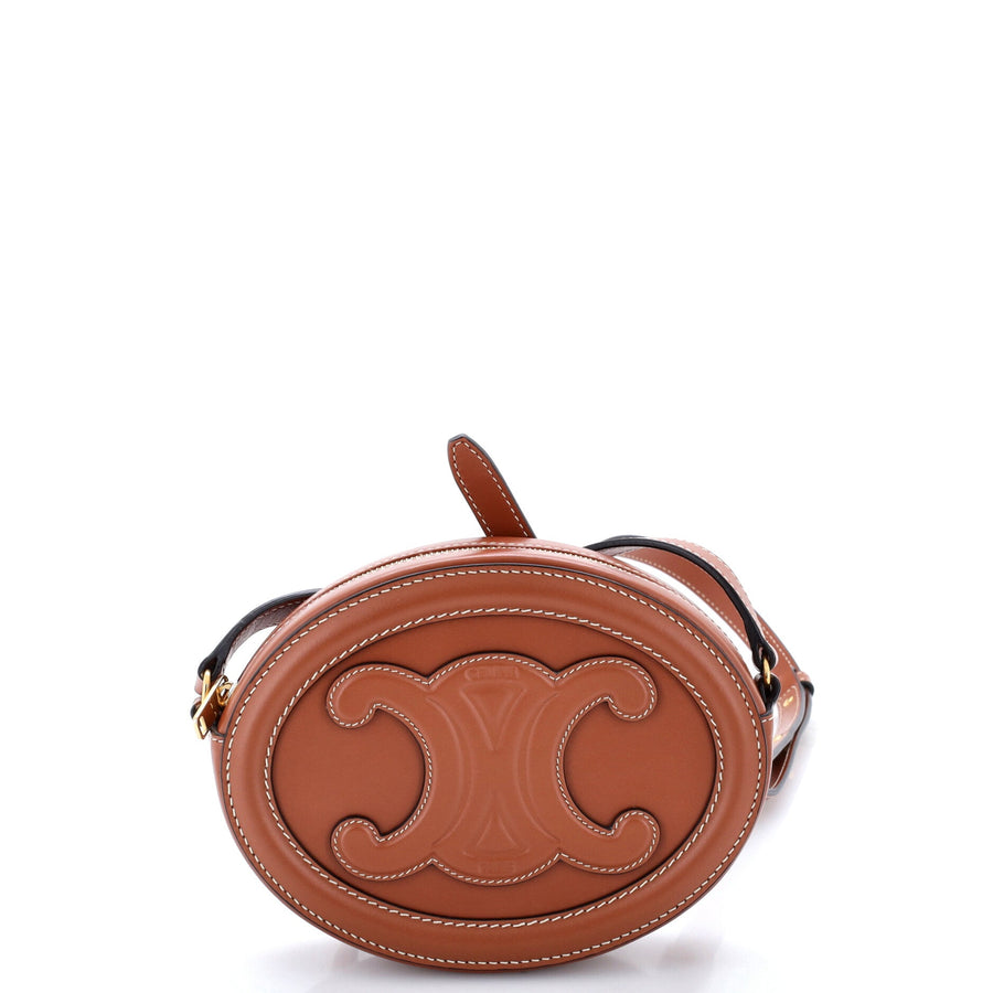 Celine Triomphe Oval Crossbody Bag