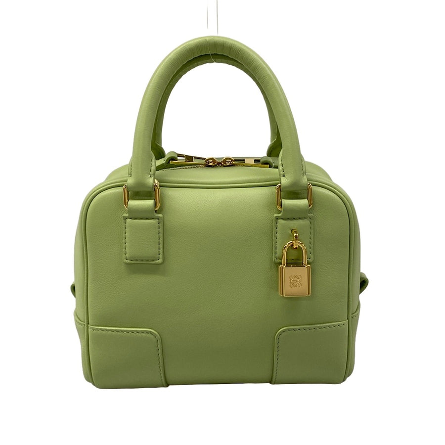 Loewe Amazona 16 Square Light Green Calf