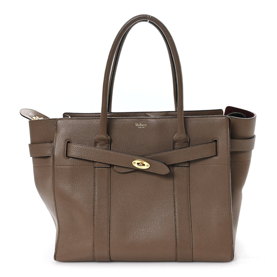 Mulberry Classic Grain Zipped Bayswater