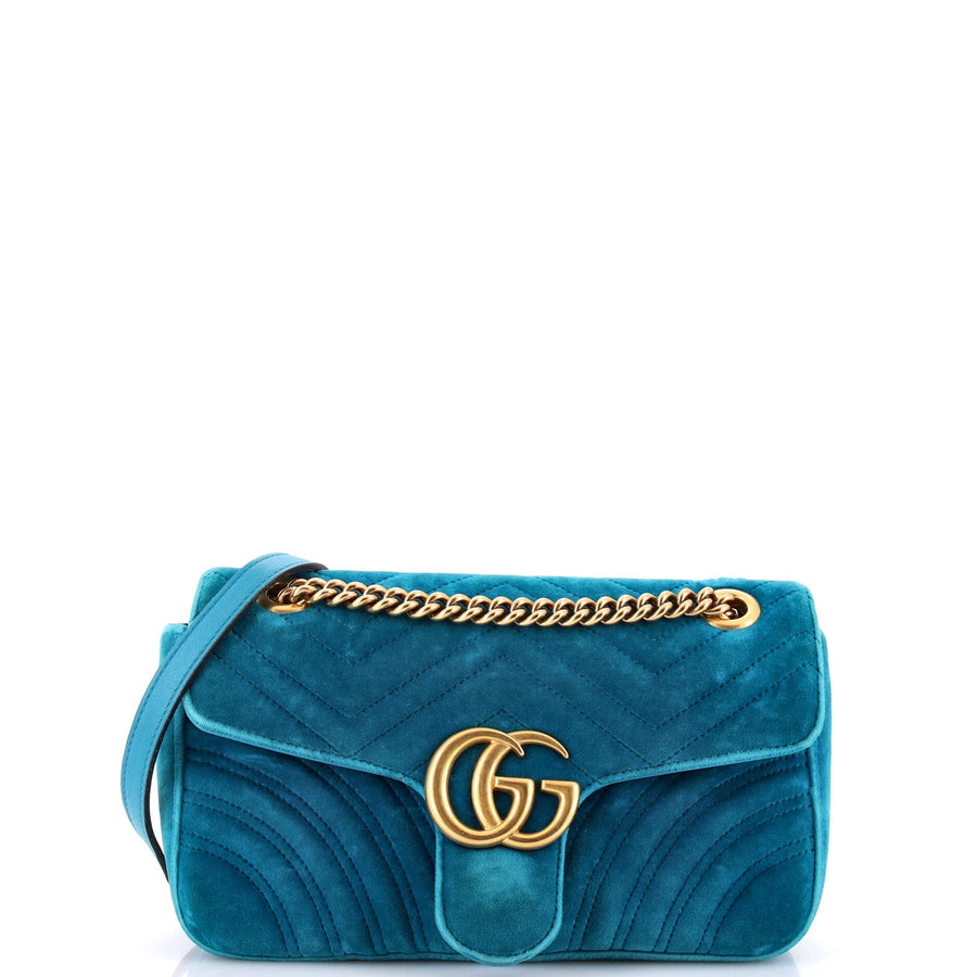 Gucci Gg Marmont Flap Bag Matelasse