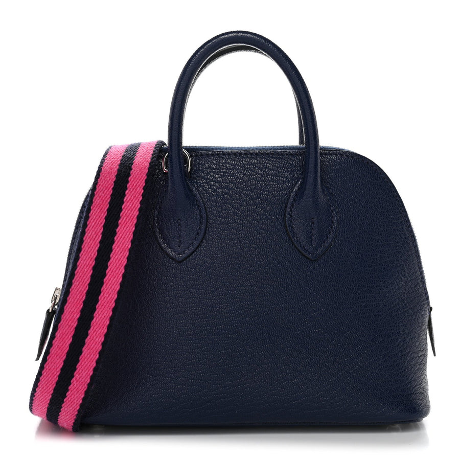 Hermes Chevre Mysore Mini Bolide Bleu