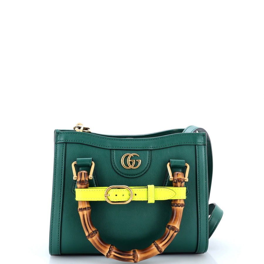 Gucci Diana Nm Bamboo Handle Tote