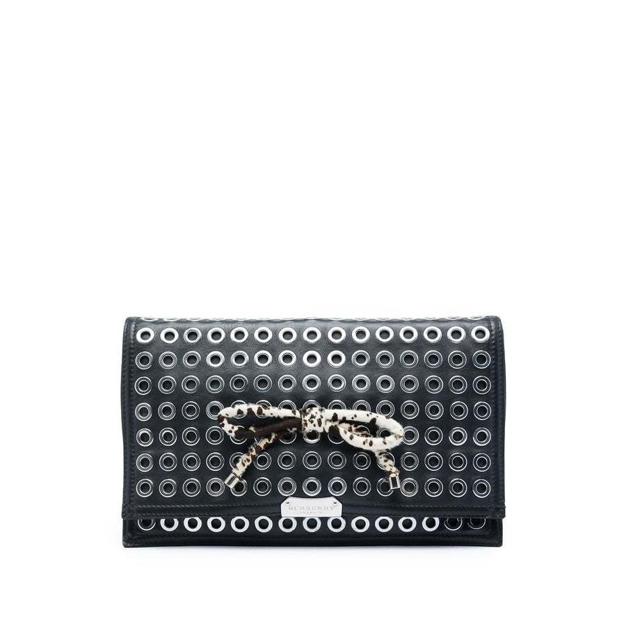 Burberry Prorsum Lambskin Grommet Pony