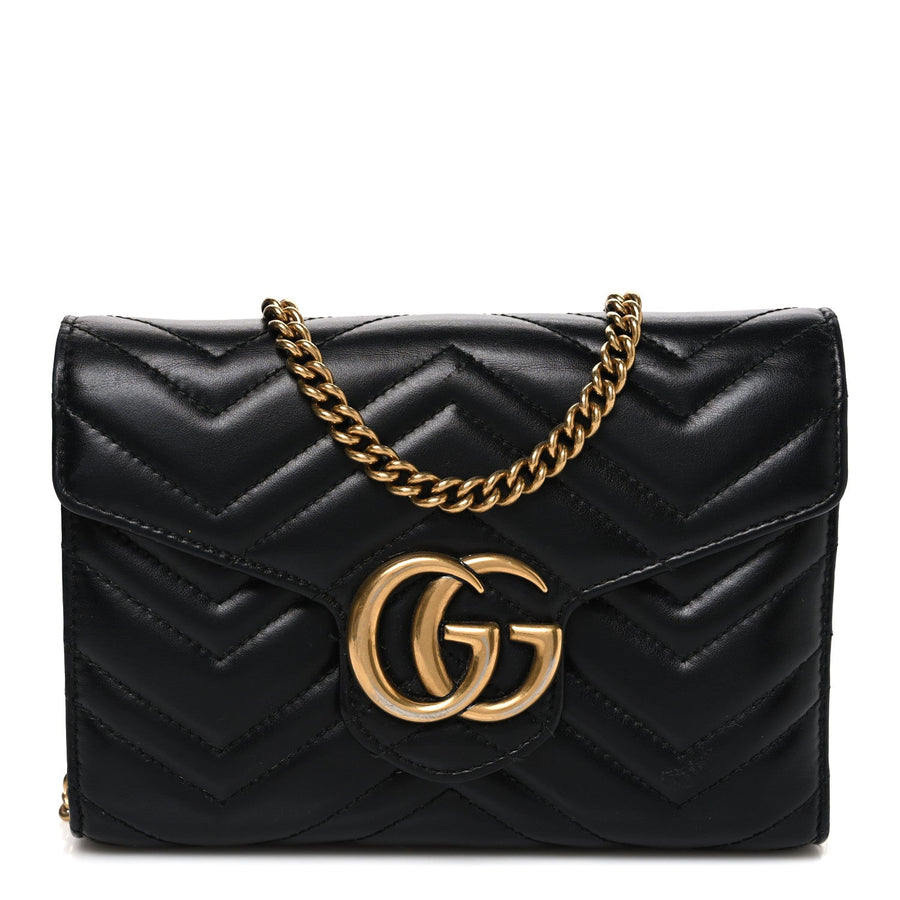 Gucci Calfskin Matelasse Gg Marmont