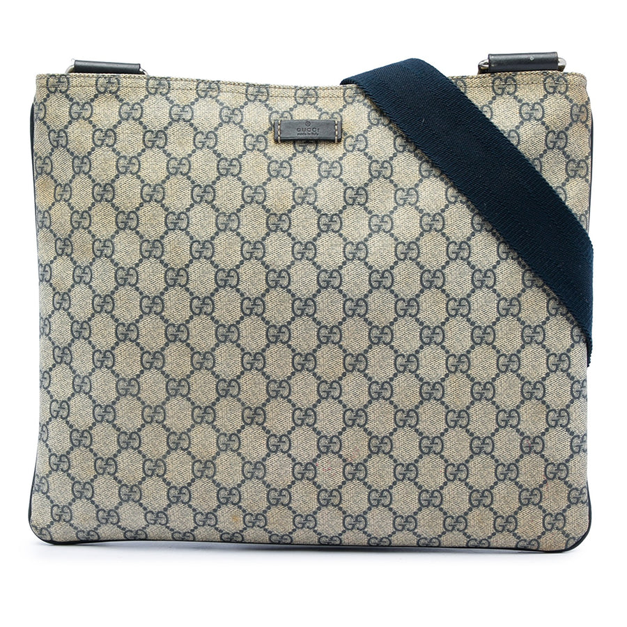 Gucci Gg Supreme Crossbody Pre-Loved Bag