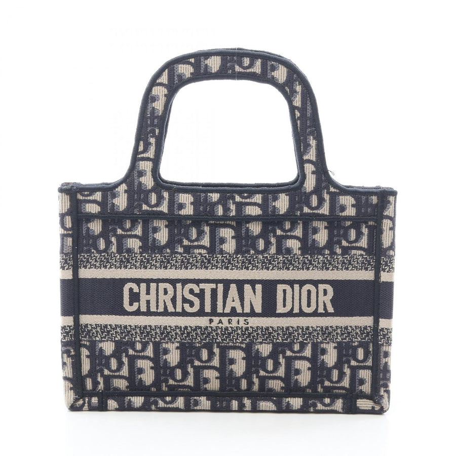 Christian Dior Book Tote Mini Embroidery