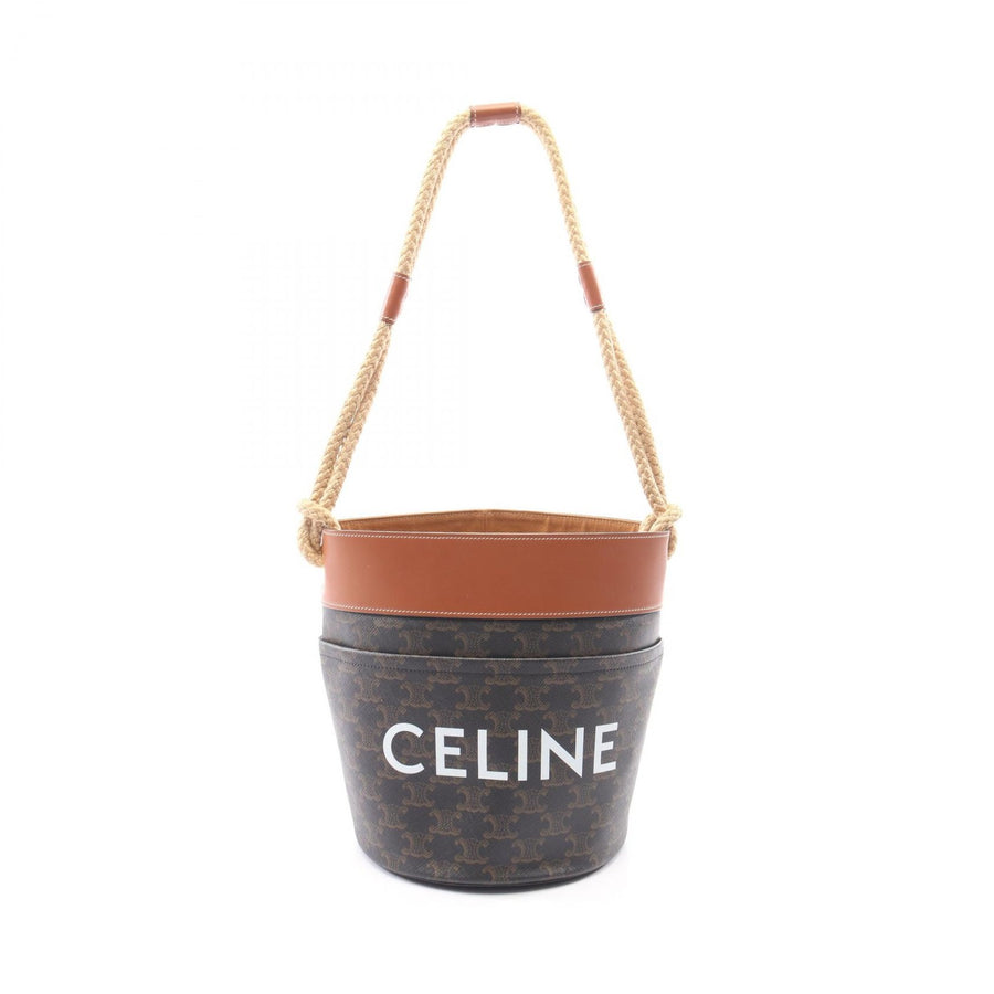 Celine Triomphe Bucket Shoulder Bag