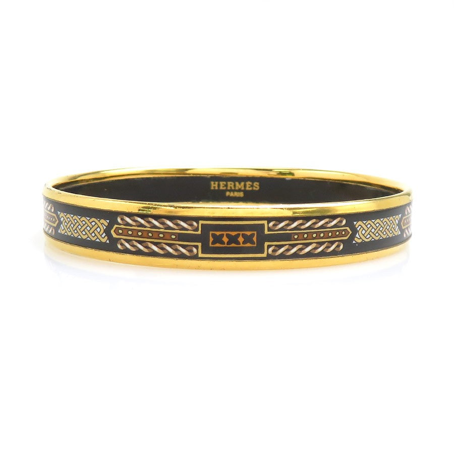 Hermes Cloisonne Bangle Bracelet