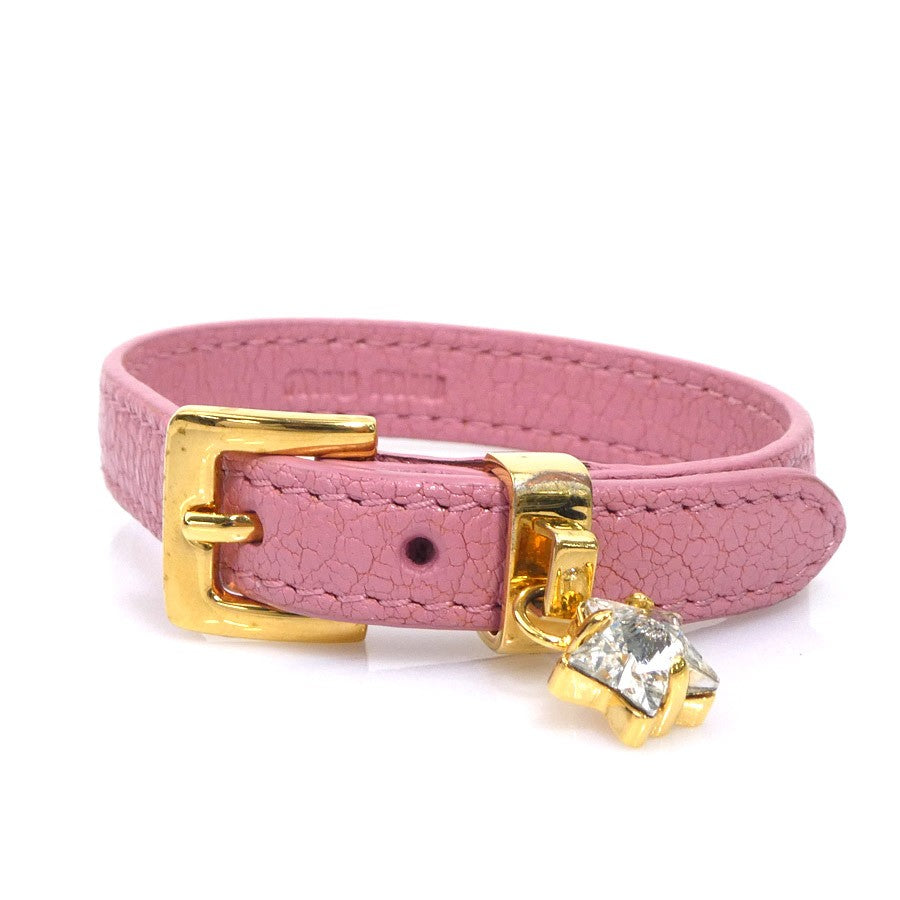 Miumiu Bracelet Pink/Gold