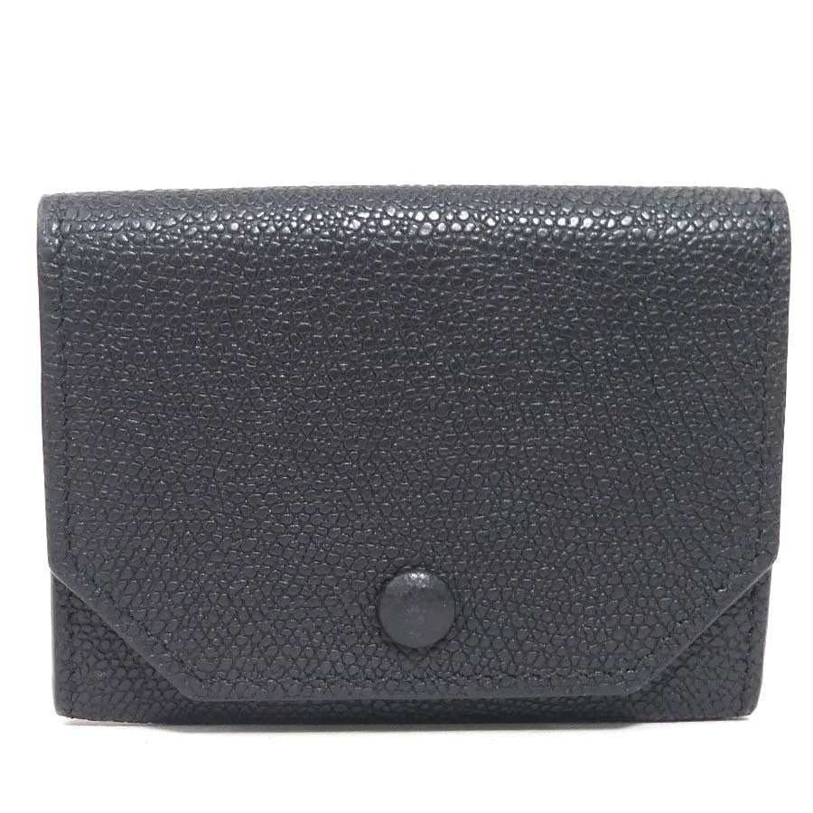Valextra Coin Purse Case Black