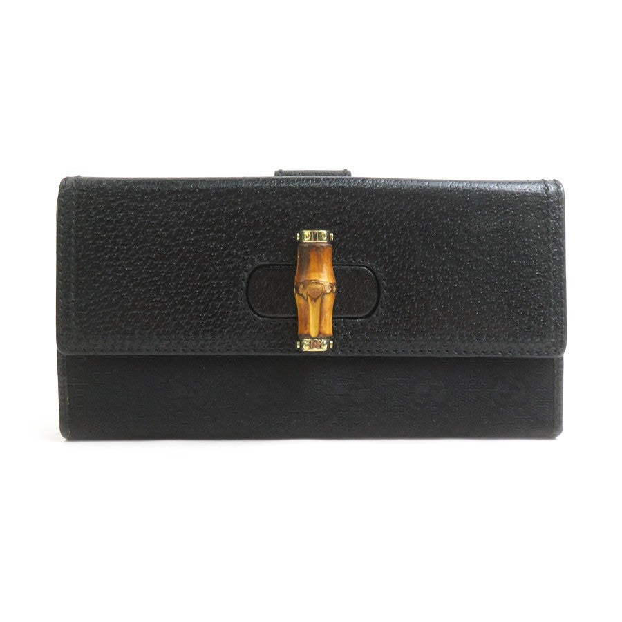 Gucci Bamboo Bifold Long Wallet