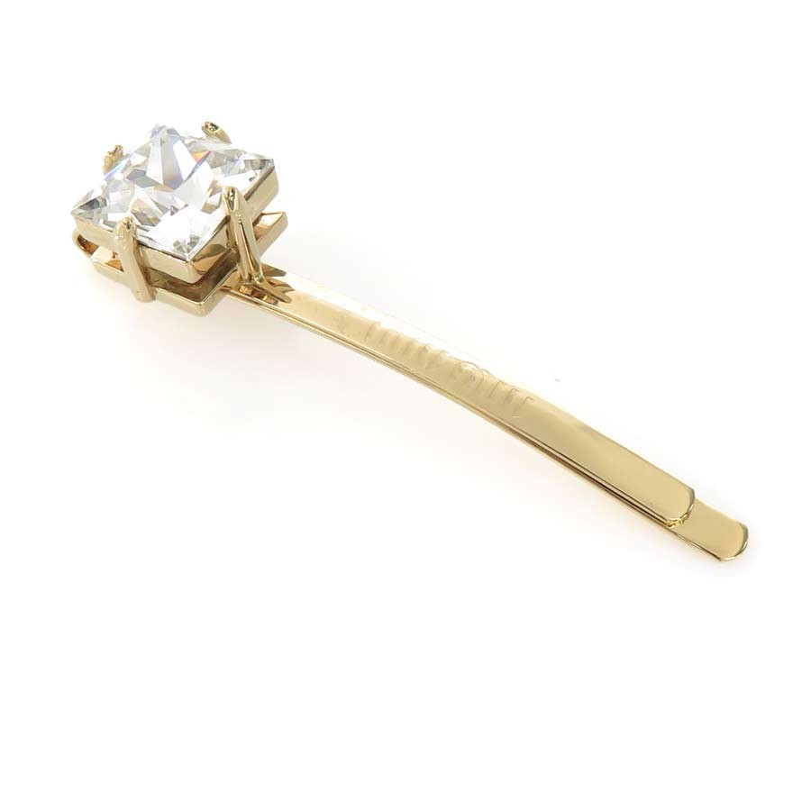 Miumiu Hairpin Gold Metal -