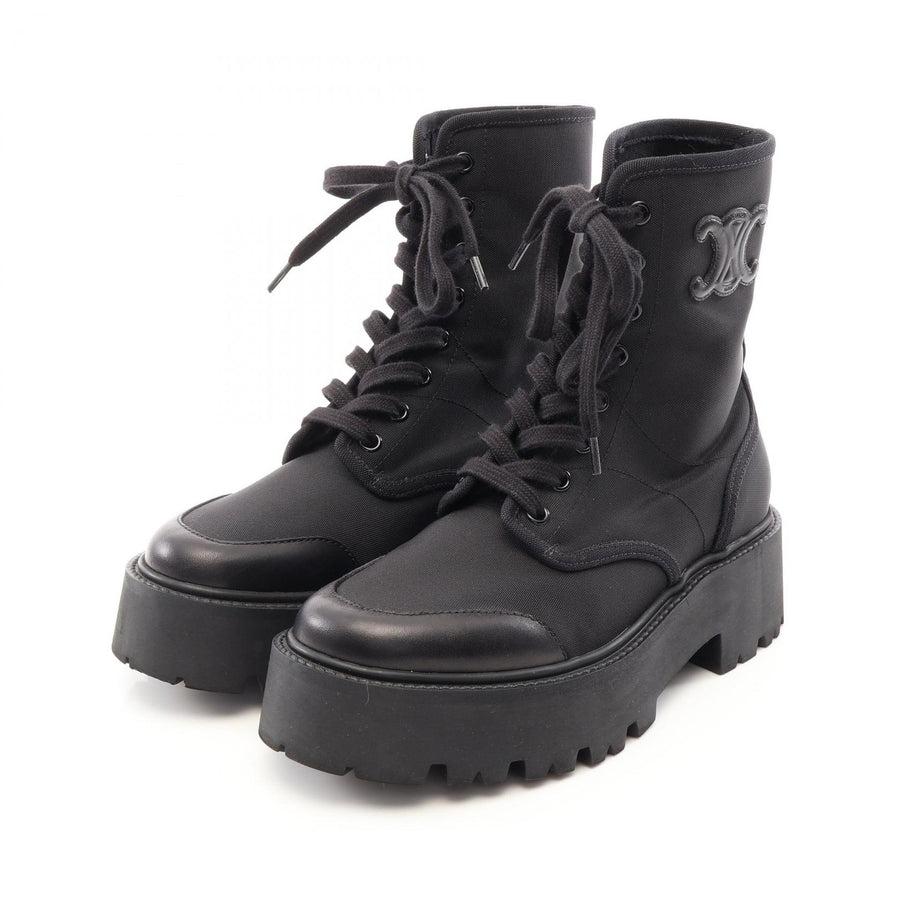Celine Bulky Lace-Up Platform Short