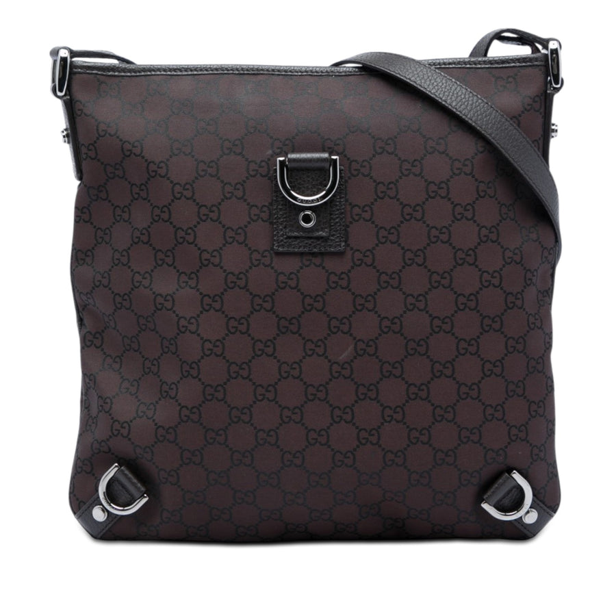 Gucci Gg Nylon Abbey D Ring Crossbody