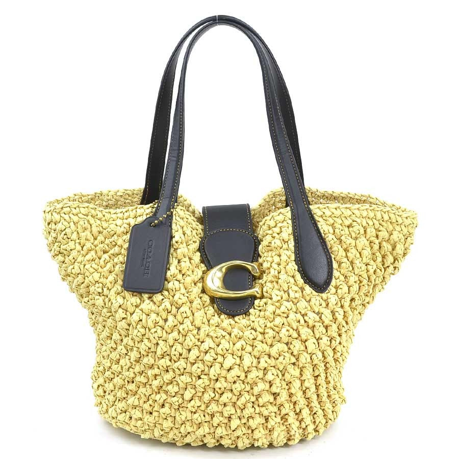 Coach Handbag Black/Natural